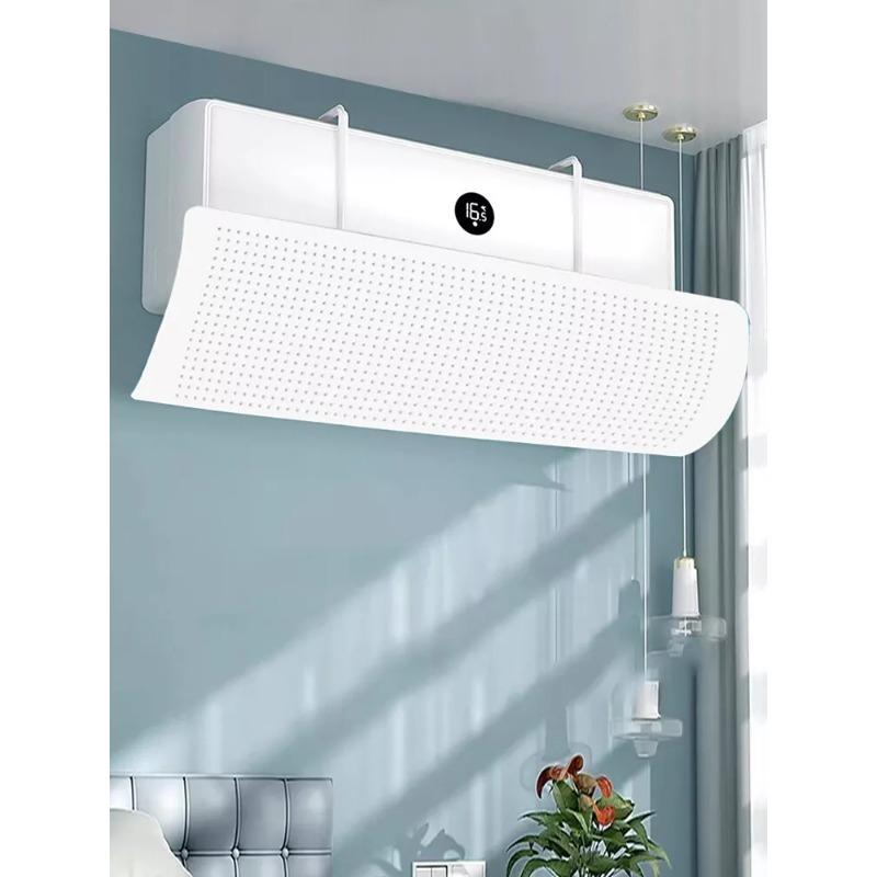 Кондиционер Лобовое стекло с защитой от прямого обдува Универсальное ветрозащитное настенное воздуховыпускное отверстие Перегородка Удержание холодного воздуха