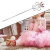 Fairy Cane Props Rhinestone Scepter for Beauty Contest,Party,Fancy Dress,Wedding