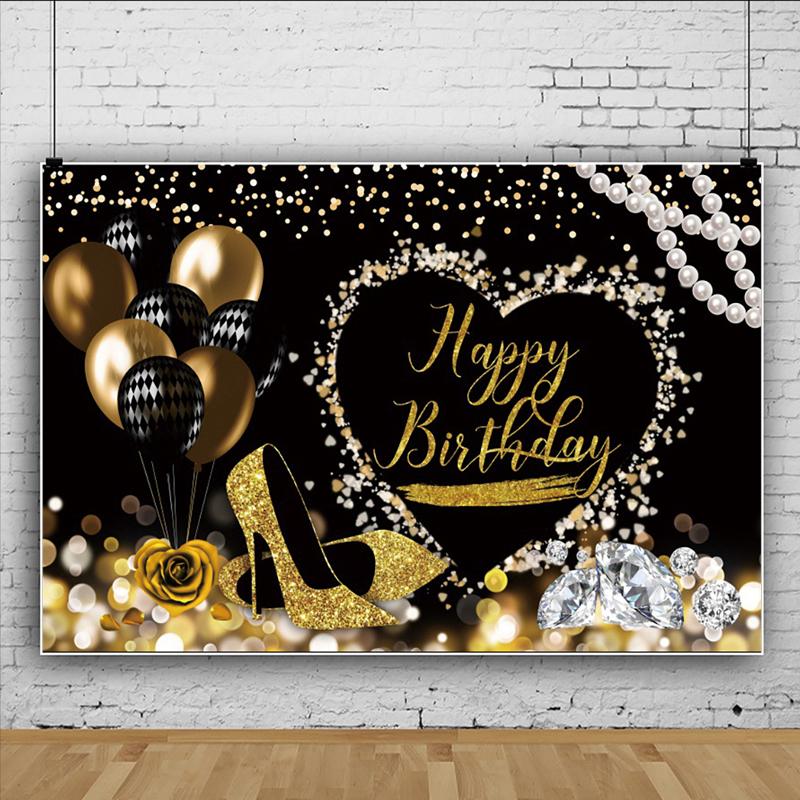 5*3 фута/7*5 футов/8*6 футов фон с днем рождения, баннер, тканевый реквизит, украшение для вечеринки