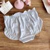 Cute High School Student Preppy Panties with Elegant Girly Underwear [EasyTalk] Bowknot, Lace, Style, Seamless, Skin-Friendly Panties, Fluffy,