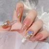 Nail Chain Multi-purpose DIY Glittery 3D Manicure DIY Metal Chain Charms for Girl