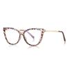 Anti Blue Light Cat Eye Transparent Green Reading Glasses Women  Spring Hinge Hyperopia Eyeglasses Fashion Computer Eyewear