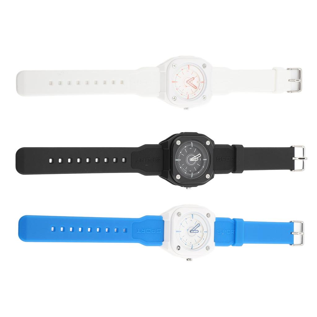 Water Resistant Sports Analog Unisex Watch Student Electronic Wristwatch for Nurses Doctors Students