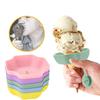 Useful Drip-Proof Popsicles Rack Silicone Anti-Drip Ice Cream Bracket Reusable Portable Popsicle Protector Kids Kitchen Tools