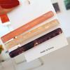 Набор из трех thick acrylic hair clips, мраморный стиль