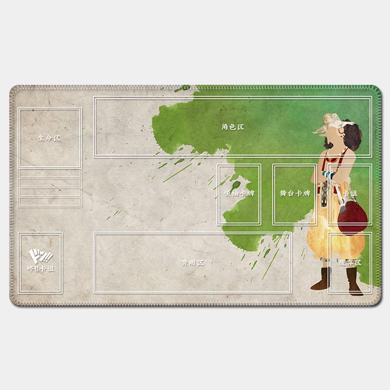 One Piece Luffy Card Battle Table Mat Opcg Zoro Robin Ace Single Player Board Game Card Battle Mat Anime Gift