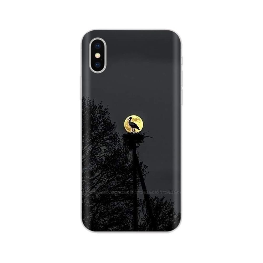 Чехол для iPhone X Чехол для iPhone Xs Модный Мягкий Силиконовый Корпус Для iPhoneX Прозрачные Задние Крышки Корпус Цветы Coque