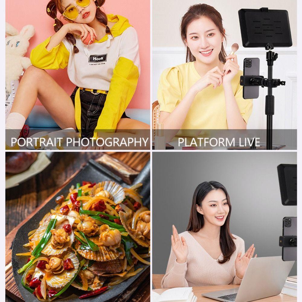 Rechargeable Mobile Phone Fill Light Dimmable Light Overhead Live Streaming Light Photography