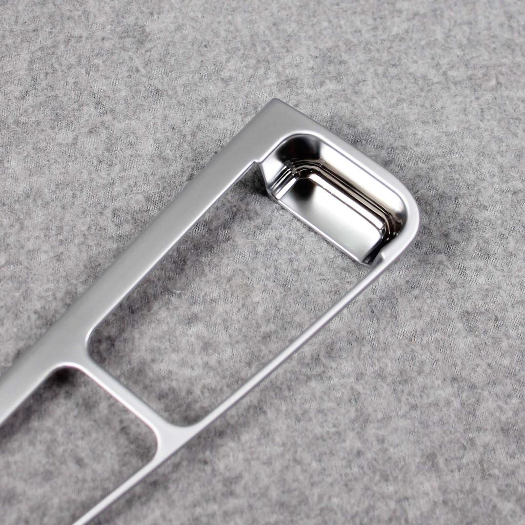 RUIQ Toyota Alphard Vellfire 30 Series Exclusive Interior Gear Shift Lever Cover Garnish Multimedia Button Cover Rim Matte Nickel Plated Exclusively