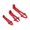 3Pcs Plastic Flexible Hose Clamp Tool Set Brake Fuel Water Line Clamps Plier Kit (Red)