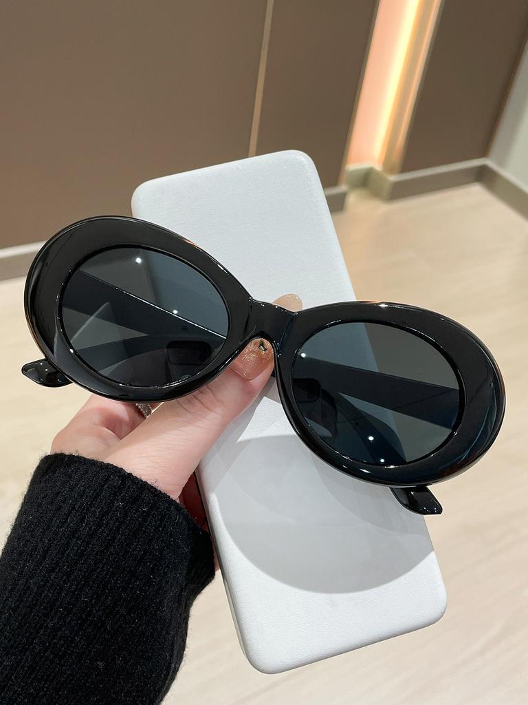 Stylish Women'S Small Frame Oval Sunglasses Latest Cool Multi Color Design Glasses Classic Style Designer Shades Uv400 Protection Eye Wear