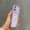 Магнитный чехол из ТПУ с металлическим покрытием для Vivo Y21 5G, Y11d, Y05, противоударный, матовый, мягкая крышка