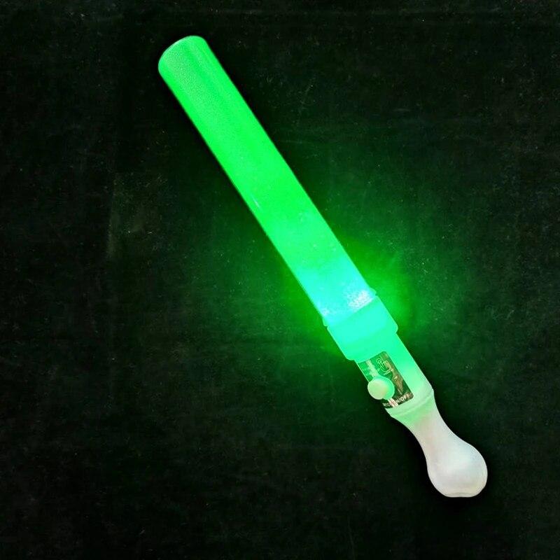 5pcs Colorful LED Glow Stick For Wedding Party, Fluorescent Flashlight LightFor Outdoor Camping Concerts Decor, Birthday Gifts