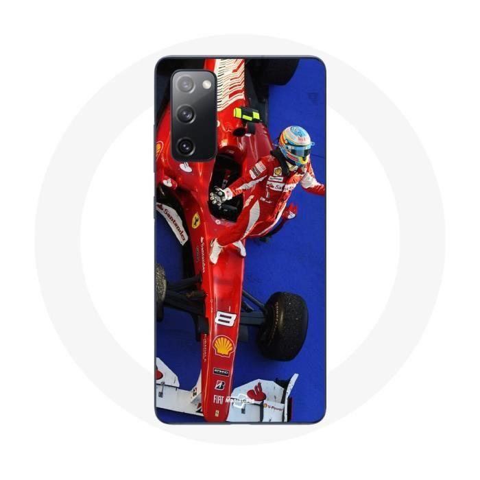 Case - MANIACASE - Samsung Galaxy S20 FE - Formula 1 - Fernando Alonso - Red