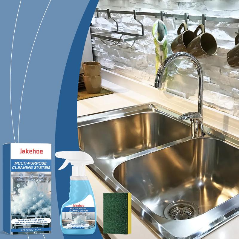 Multi Purpose Cleaning Foam Strong Decontamination For Kitchen Countertops Stain Remover Safe On All Surfaces Quick Dry