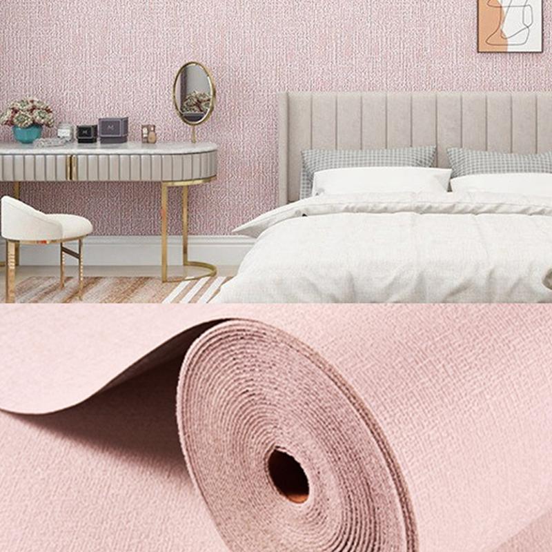 3м 3D XPE однотонные льняные обои самоклеящиеся водонепроницаемые и влагостойкие спальня гостиная фон украшение дома