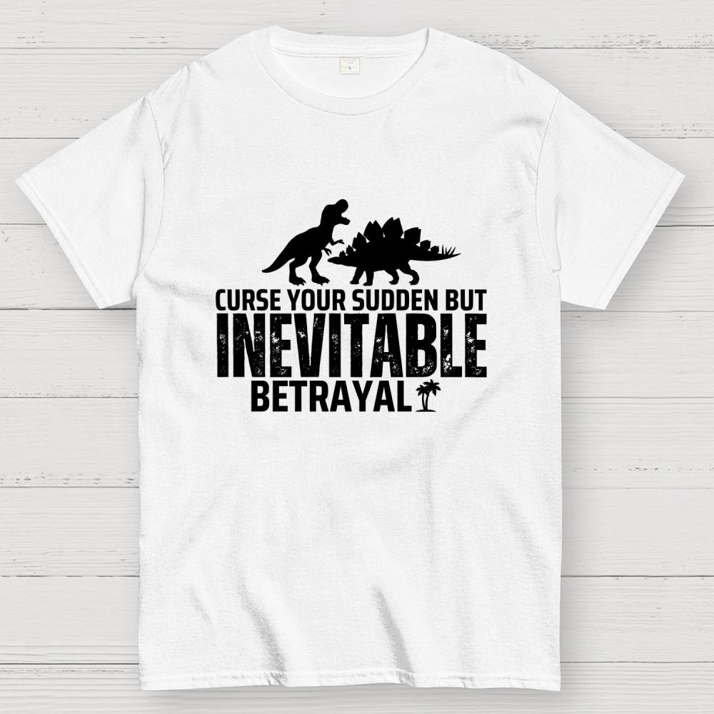 Curse your sudden but inevitable betrayal! Cotton Summer Casual Cool Loose T-Shirt