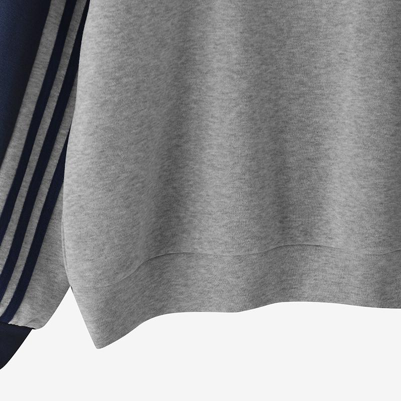 ZANZEA Женские повседневные свитшоты с круглым вырезом, пэчворком и длинными рукавами