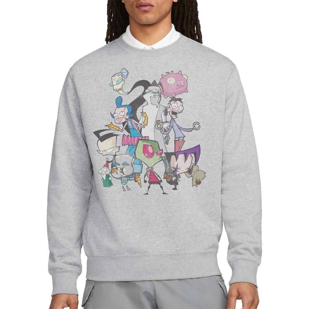 Invader Zim Unisex Adult Group Shot Sweatshirt