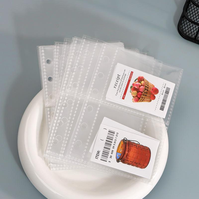 A7 High Transparency Two-Pocket 3-Inch Card Storage Album