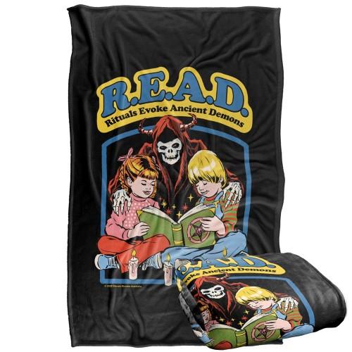 Steven Rhodes Read Soft Touch Blanket