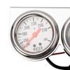 Protoiya Triple Gauge Set, Car Gauges Set Kit, 3 in 1 Car Meter Auto Gauge Oil Temp Gauge (Oil Pressure, Water Temperature, Voltmeter) for Most Cars