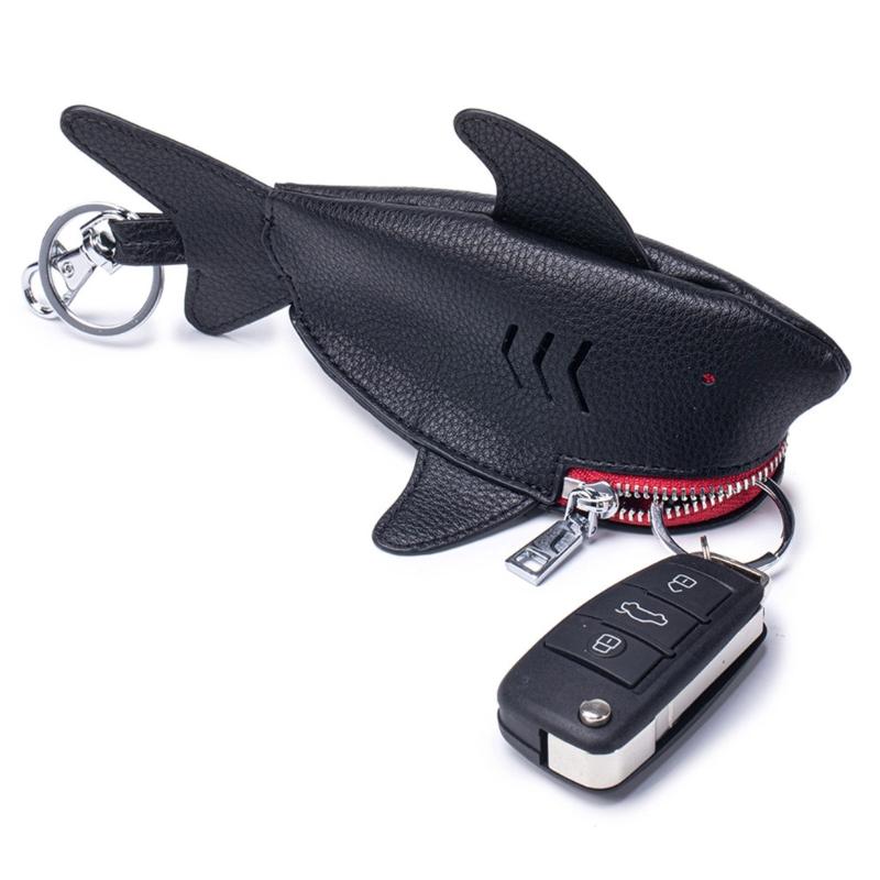 Unique Animal Shaped Key Holder Genuine Leather Storage Case For Preventing Scratches And Loss
