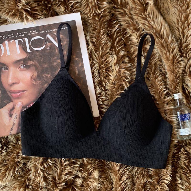 Женский летний милый цветочный бесшовный бюстгальтер пуш-ап с эффектом «обнаженной кожи», мягкая поддержка, защита от провисания, контроль боковых косточек, нижнее белье