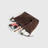 Spring And Summer Soft Leather Versatile Bag Small Bag, First Layer Tree Paste Cowhide Messenger Bag, Light Dumpling Bag, Shoulder Bag