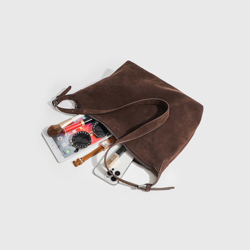 Spring And Summer Soft Leather Versatile Bag Small Bag, First Layer Tree Paste Cowhide Messenger Bag, Light Dumpling Bag, Shoulder Bag