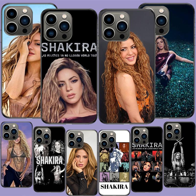 Чехол для телефона S-Shakira Singer для iPhone 17 Air 15 Pro 14 Plus 16 Pro Max 12 13 Mini 11 16E X XS Чехол Милый Fundas