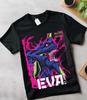 Футболка Neon Genesis Evangelion Синдзи Аска Ева Юнит 01 Аниме Меха 90-е Япония
