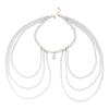 Multi Layer Imitation Pearl Shoulder Chain Gold Chain Shoulder Body Chain  Fashion Events