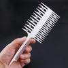 Салон Профессиональная расческа в форме рыбьей кости для окрашивания волос, секционирования, мелирования