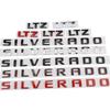 ABS Letters Emblem SILVERADO LTZ Applicable To SILVERADO Car Styling Fender Truck Badge Nameplate Logo Sticker
