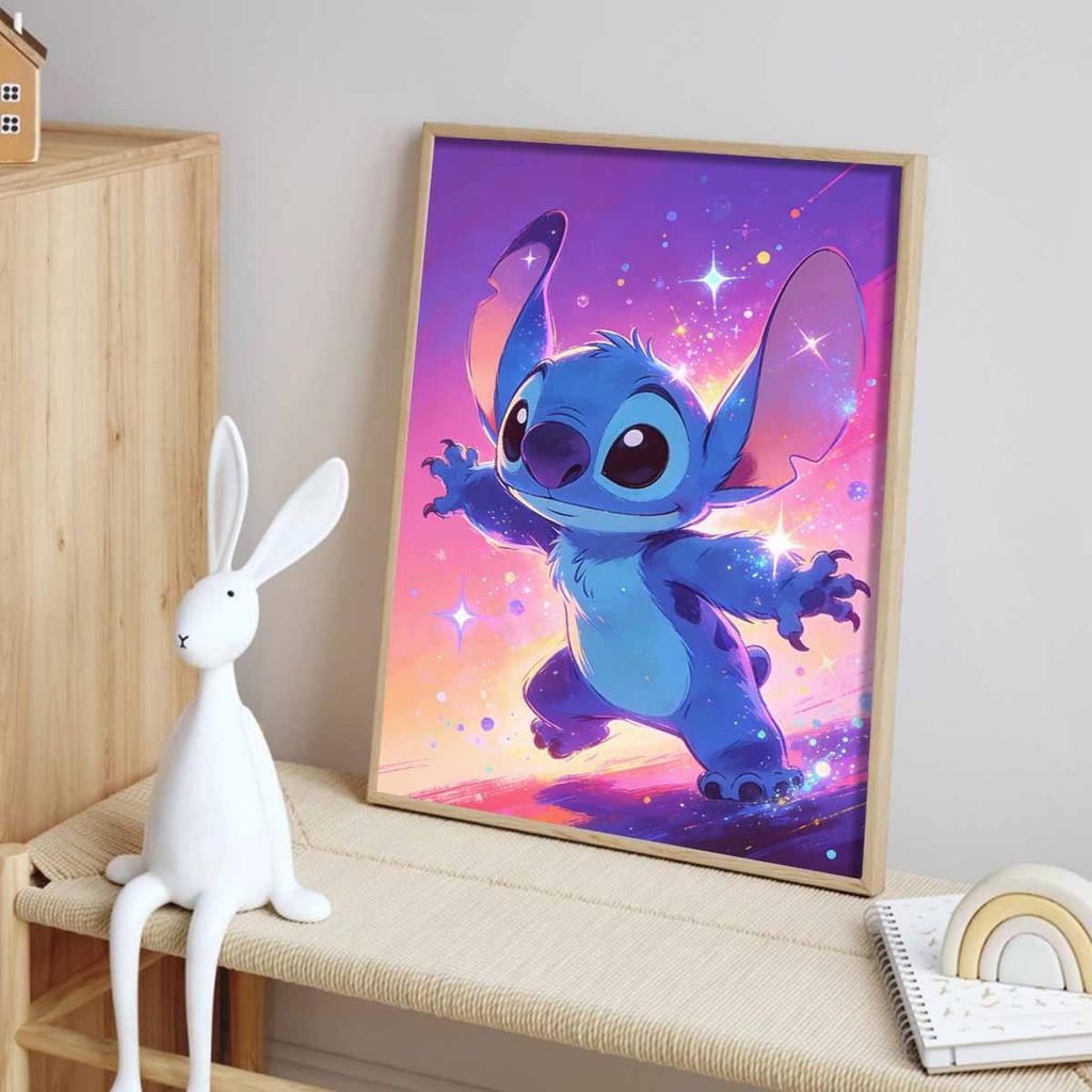 Disney Diamond Painting Kit Full Diamond Round Stitch Galaxy Home Decor Craft GiftSparkling