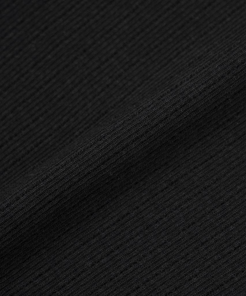 BASIKA Wave Basic Layered T-Shirt (Black)