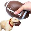 6.7" Inflated Balls for Dogs, Durable Dog Football Toys for Aggressive Chewers Large Rugby Balls Floating Dog Toys for Water JXB