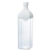 Kirk Bottle 1200ml White Resin Vertical and Horizontal Pitcher with Tea Strainer Made In Japan KAB-120-W