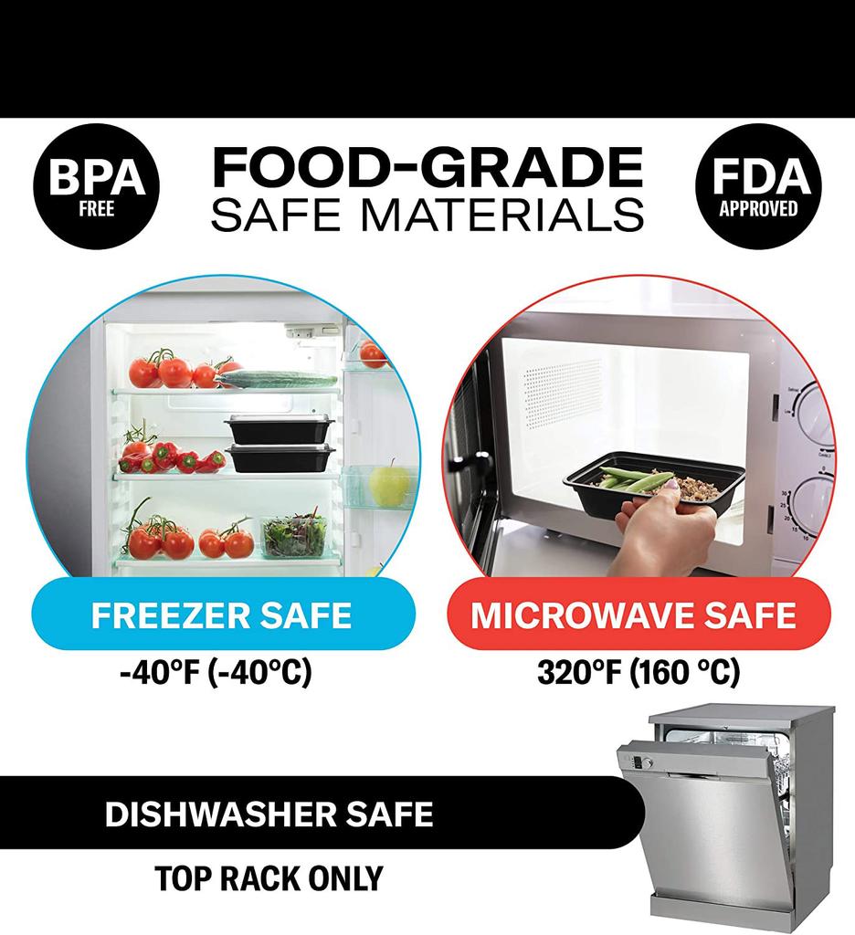 10 шт. одноразовых пластиковых контейнеров для еды, фруктовый салат, бенто-боксы, коробки для хранения ланча, микроволновая печь, принадлежности для ресторана