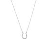 Vendome Necklace PT900 Platinum Diamond Horseshoe GPAN007840DI [Official] [VIH Aoyama] 0.06ct