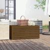 VidaXL Garden Box Honey Brown 101x50.5x46.5 Cm Solid Pine Wood 823951