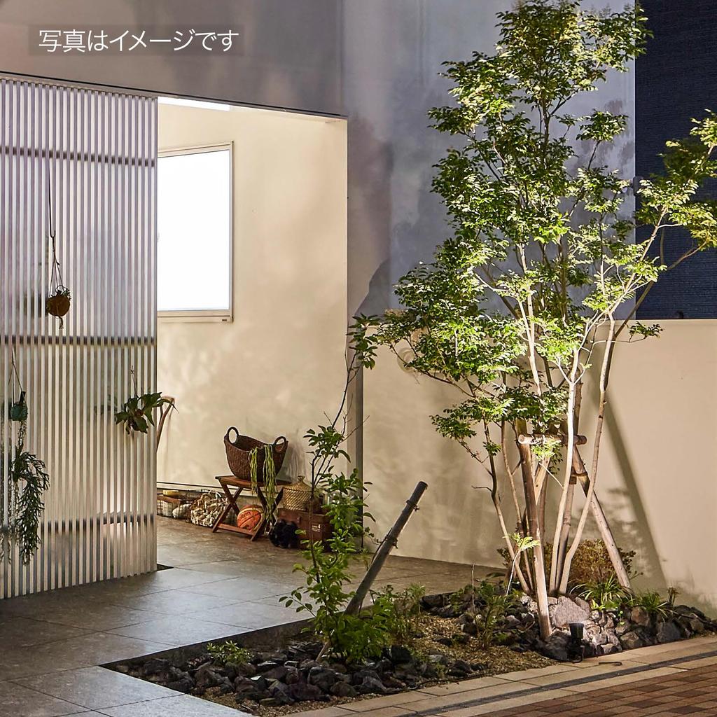 Takasho Garden Light Hikari Innovation Tree Light Additional Light 1pc Black Outdoor Indirect Lighting Waterproof Bright Light Professional Grade