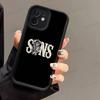 Чехол для телефона с изображением сериала «Сыны Анархии» для iPhone 17 16 15 14 13 11 12 Pro Max Plus Защитная задняя крышка