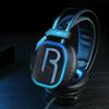 Профессиональные игровые наушники для киберспорта с RGB-подсветкой, накладные проводные наушники с микрофоном для ноутбуков и компьютеров