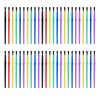50 Pcs Nylon Hair Art Brushes Small Watercolor Painting Brushes Painting Supplies For Detailing