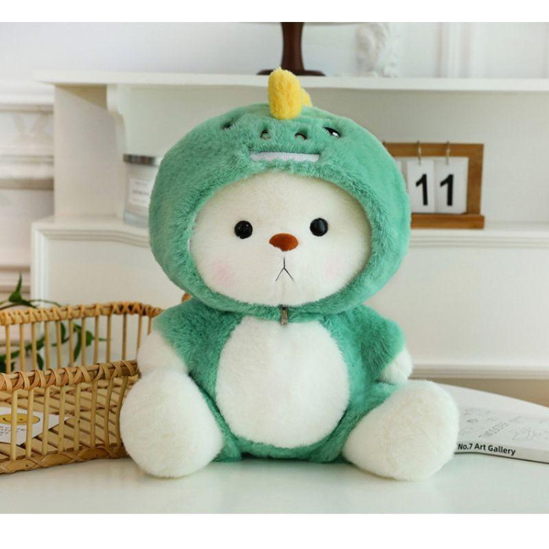 Adorable Lily Bear Plush Doll Strawberry Soft Toy For Girls Birthday Gift 35cm And 45cm Options