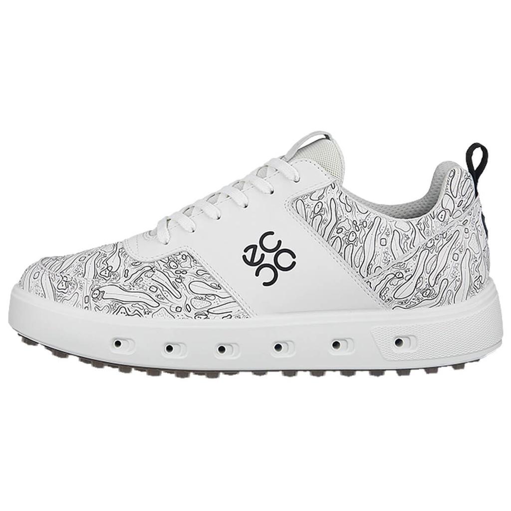 GOLF STREET720 Genuine Leather GORETEX Waterproof Golf Shoes 11172401007 WHITE cm 3E [ECCO] Men's 25.5