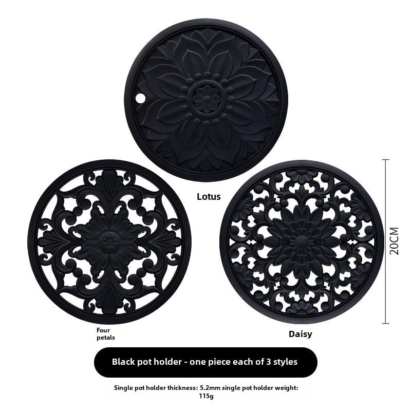 **Термостойкая силиконовая подставка - Классический китайский дизайн**