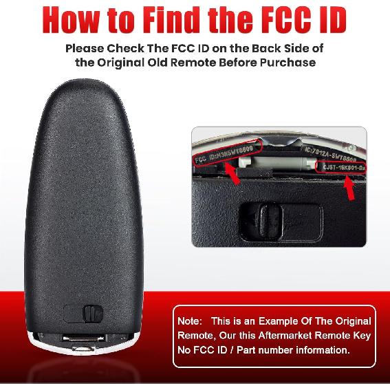 Умный брелок-ключ на замену для Ford Escape Titanium 2013-2016 Focus C-Max Maverick 315 МГц Чип ID83 FCC ID: M3N5WY8609, Номер детали: 164-R7995,